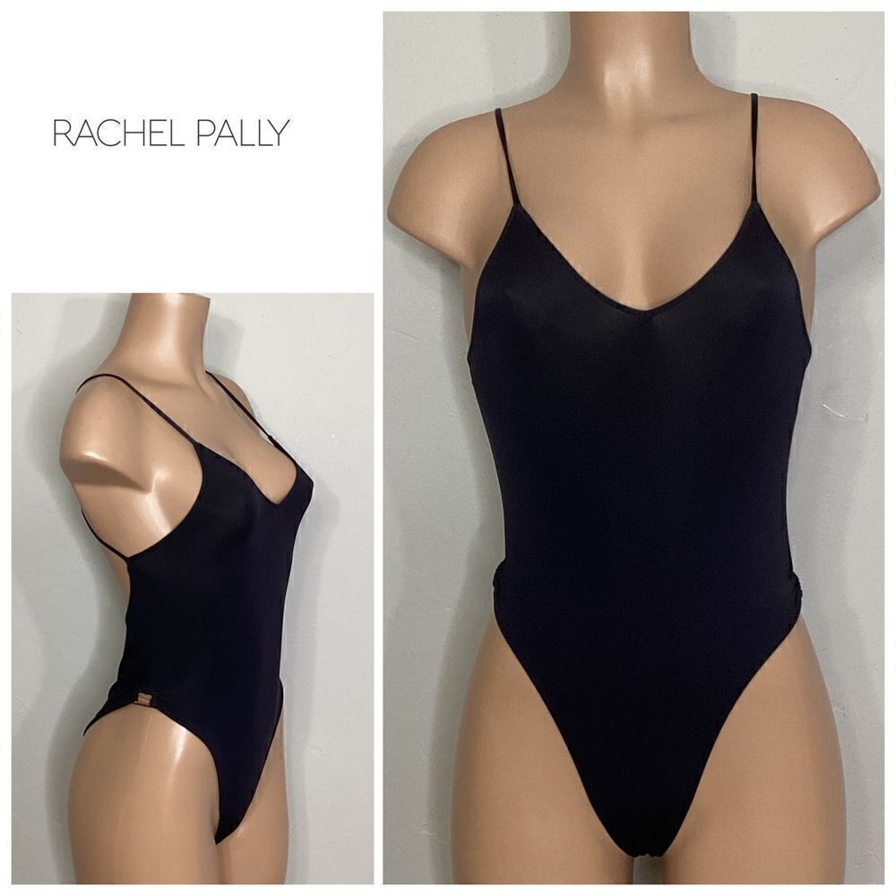 New. Rachel Pally black scoop neck one piece. Normally $139